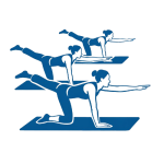 Іконка категорії Фітнес-зали для каталогу компаній та послуг BizInfo