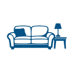 Іконка категорії Меблі для каталогу компаній та послуг BizInfo