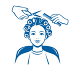 Іконка категорії Перукарні для каталогу компаній та послуг BizInfo