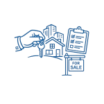 Іконка категорії Рієлторські агенції для позначення категорії каталогу BizInfo